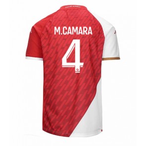 AS Monaco Mohamed Camara #4 Hemmatröja 2023-24 Kortärmad